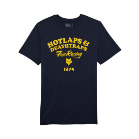 Triko - FOX Hotlaps Ss Prem Tee 2025 - Midnight