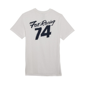 Triko - FOX Scripted Ss Prem Tee 2025 - Optic White