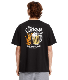 Triko - VOLCOM Curious Cat Sst 2025 - Black