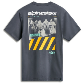 Triko - ALPINESTARS No Barrier Ss CSF Tee - Charcoal