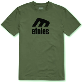 Triko - ETNIES Icon E Tee - Military