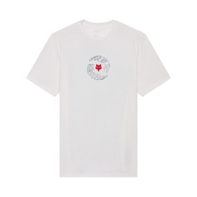 Triko - FOX Spiral Ss Prem Tee 2025 - Optic White