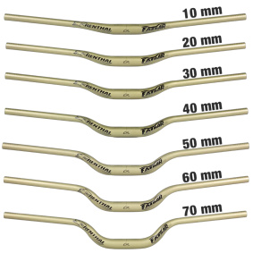 Řídítka MTB - RENTHAL Fatbar 35 V3 800 - AluGold