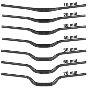 Řídítka MTB - RENTHAL Fatbar 35 V3 800 - černá