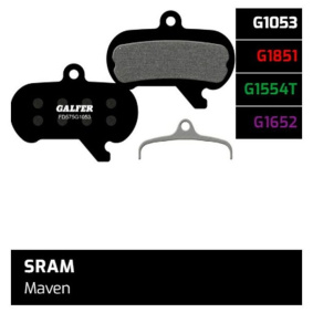 Brzdové destičky - GALFER FD575 - Sram