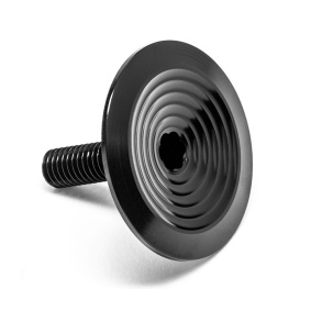 Víčko hlavového složení - ABSOLUTEBLACK Top Cap - černá