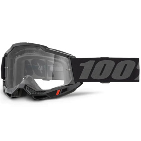 Brýle - 100% ACCURI 2 ENDURO MTB Black - Clear Lens