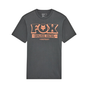 Triko - FOX  Banner Ss Prem Tee 2026 - Dark Shadow