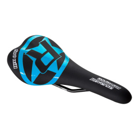 Sedlo MTB - Reverse Fort Will Style - Black / Light blue