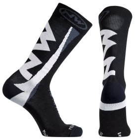 Ponožky - NORTHWAVE Extreme Socks - černá/bílá