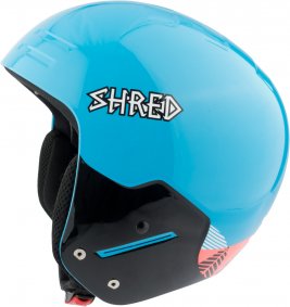 Zimní přilba - SHRED Basher NoShock - Timber Blue/Rust