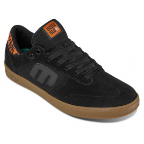 Boty - ETNIES Windrow x Burn Slow - Black / Orange