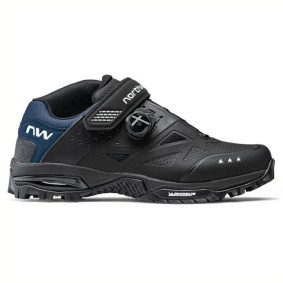 Boty SPD - NORTHWAWE Enduro Mid 2 - Black / Blue