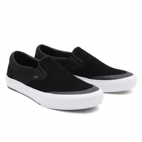 Boty - VANS BMX Slip On - Black / Gray / White