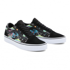 Boty - VANS Old Skool - Cosmis Glow Black / True White