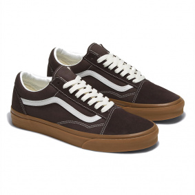 Boty - VANS Old Skool - Vintage Gum Chocolate