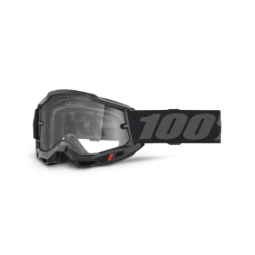 Brýle - 100% ACCURI 2 ENDURO MTB Black - Clear Lens