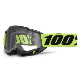 Brýle - 100% Accuri 2 Neon Yellow - Clear Lens