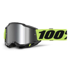 Brýle - 100% Accuri 2 - Neon Yellow (zrcadlové sklo)