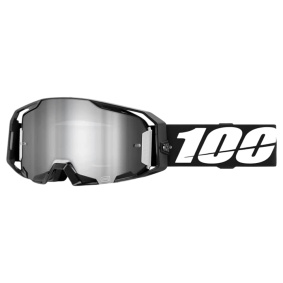 Brýle - 100% ARmatic Black 2025 - Mirror Silver Flash Lens