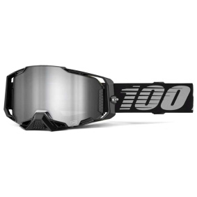 Brýle - 100% Armega Black - Mirror Silver