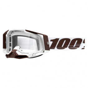 Brýle - 100% Racecraft 2 - Snowbird (čiré sklo)