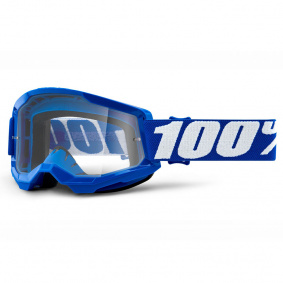 Brýle - 100% Strata 2 (čiré sklo) - Modrá