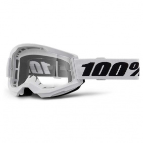 Brýle - 100% Strata 2 (čiré sklo) - White