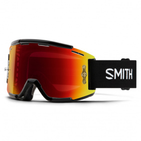 Brýle - SMITH Squad MTB 2022 - Black / ChromaPop Sun Everyday Red Mirror