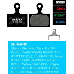 Brzdové destičky - GALFER FD496 - Shimano