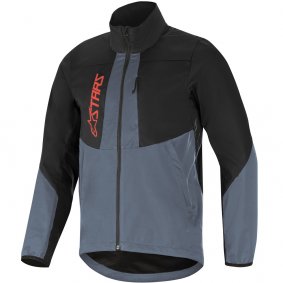 Bunda - ALPINESTARS Nevada Wind Jacket - Black/Gun Metal Coral