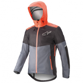 Bunda - ALPINESTARS Tahoe WP Jacket 2021 - Grisaille Black/Coral Fluo