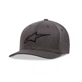 Čepice - ALPINESTARS Ageless Curve Hat - Charcoal Heather /Black