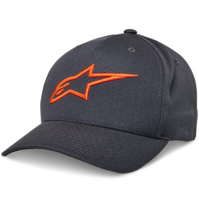 Čepice - ALPINESTARS Ageless Snapback 2025 - Charcoal / Orange