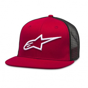 Čepice - ALPINESTARS Corp Trucker - Red / Black / White