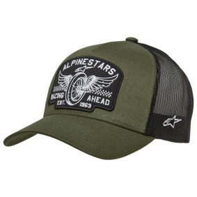 Čepice - ALPINESTARS Heritage Patch Trucker 2025 - Military / Black