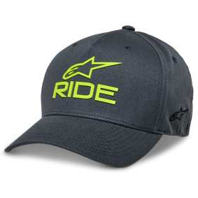 Čepice - ALPINESTARS Ride Sonic Hat 2025 - Charcoal / Hi Vis Yellow