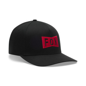 Čepice - FOX Typeface Flexfit Hat 2025 - Black