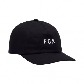 Čepice - FOX Wordmark Adjustable Hat 2024 - Black