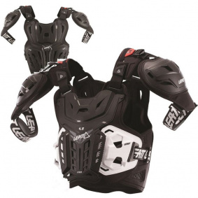 Chránič trupu - LEATT 4.5 Chest Protector Pro - Černá