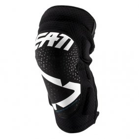 Chrániče kolen - LEATT Knee Guard 3DF 5.0 Zip 2019 - bílá/černá