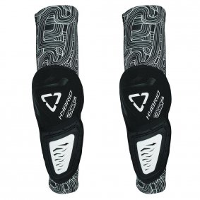 Chrániče loktů - LEATT Elbow Guard 3DF Hybrid 2018 - černá/bílá