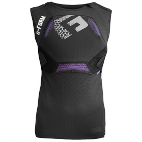 Chráničová vesta - G-FORM MX Spike Chest Back Shirt 2024 - Black