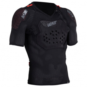 Chráničová vesta - LEATT ReaFlex Stealth Body Tee 2024 - černá