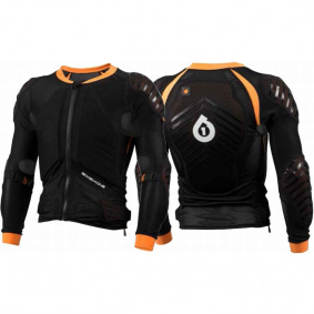 Chráničová vesta - Six Six One Evo Compression Jacket LS - černá