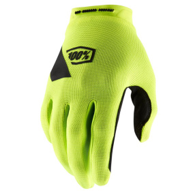 Dámské rukavice - 100% Ridecamp - Fluo Yellow