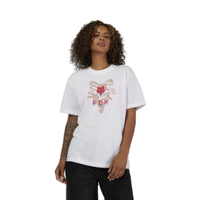 Dámské triko - FOX Elevated Ss Tee 2025 - White