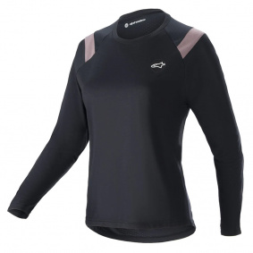 Dámský dres - ALPINESTARS Stella Alps Escape LS - Black