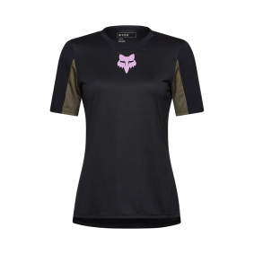 Dámský dres - FOX Defend Ss Jersey Park - Black
