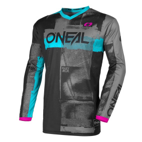 Dámský dres - O'NEAL Element ROLLER 2026 - černá/modrá
